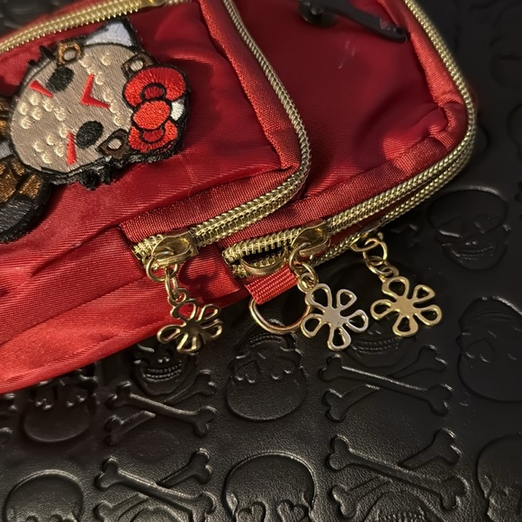 Red Jason Voorhees Hello Kitty Crossbody Bag. - Picture 3 of 5